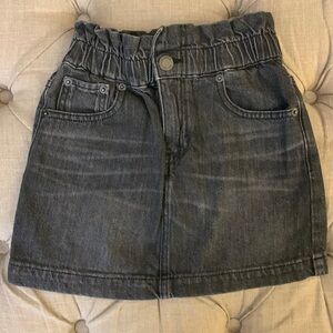 Girls Gap Black Jean Denim Skirt LIKE NEW